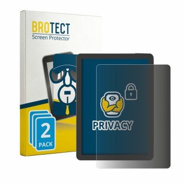 Front side of a product packaging with the brand logo BROTECT. Next to it is the device Bigme B6 Pro shown with the correspond