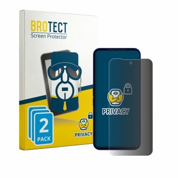 Vorderseite einer Produktverpackung mit dem Markenlogo BROTECT. Daneben ist das Gerät Fairphone 6 Plus mit dem zugehörigen Dis