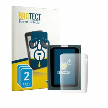 Vorderseite einer Produktverpackung mit dem Markenlogo BROTECT. Daneben ist das Gerät ingenico Axium SX5000 mit dem zugehörige