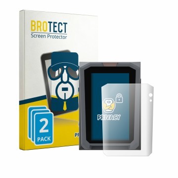 Vorderseite einer Produktverpackung mit dem Markenlogo BROTECT. Daneben ist das Gerät ingenico Axium SX7000 mit dem zugehörige