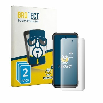Face avant d’un emballage produit avec le logo de la marque BROTECT. À côté, l’appareil JCB Toughphone MAX M20 est représenté 