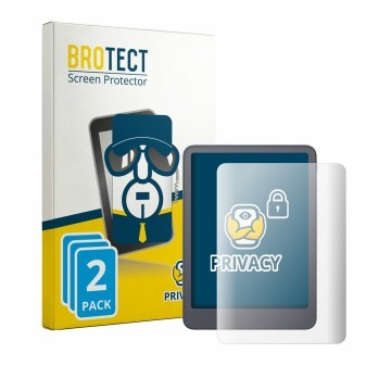 Face avant d’un emballage produit avec le logo de la marque BROTECT. À côté, l’appareil Amazon Kindle Paperwhite 2026 est repr