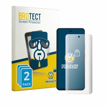 Vorderseite einer Produktverpackung mit dem Markenlogo BROTECT. Daneben ist das Gerät realme C71 mit dem zugehörigen Displaysc