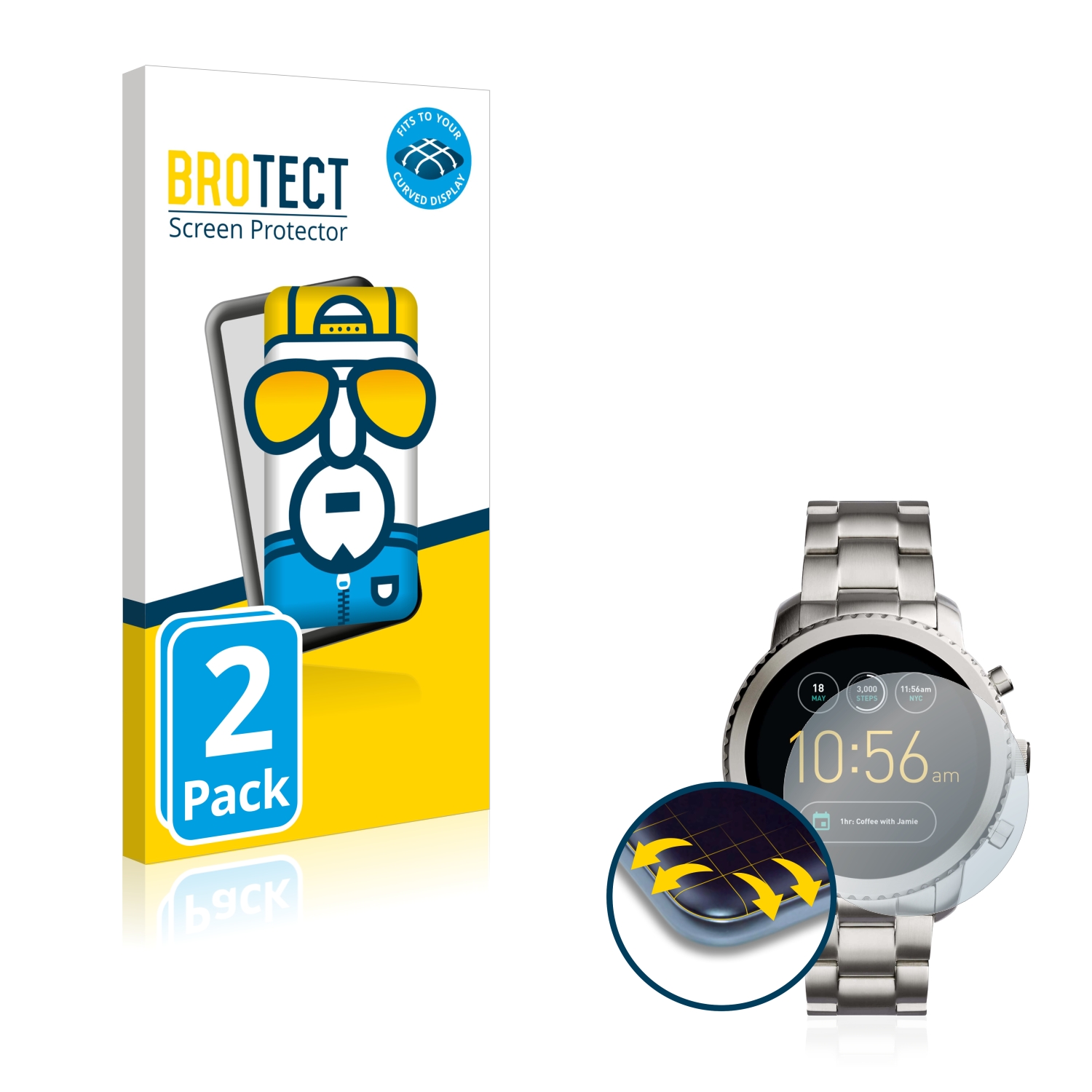 fossil explorist gen 4 screen protector