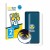 Front side of a product packaging with the brand logo BROTECT. Next to it is the device Samsung Galaxy S21 Plus 5G shown with 
