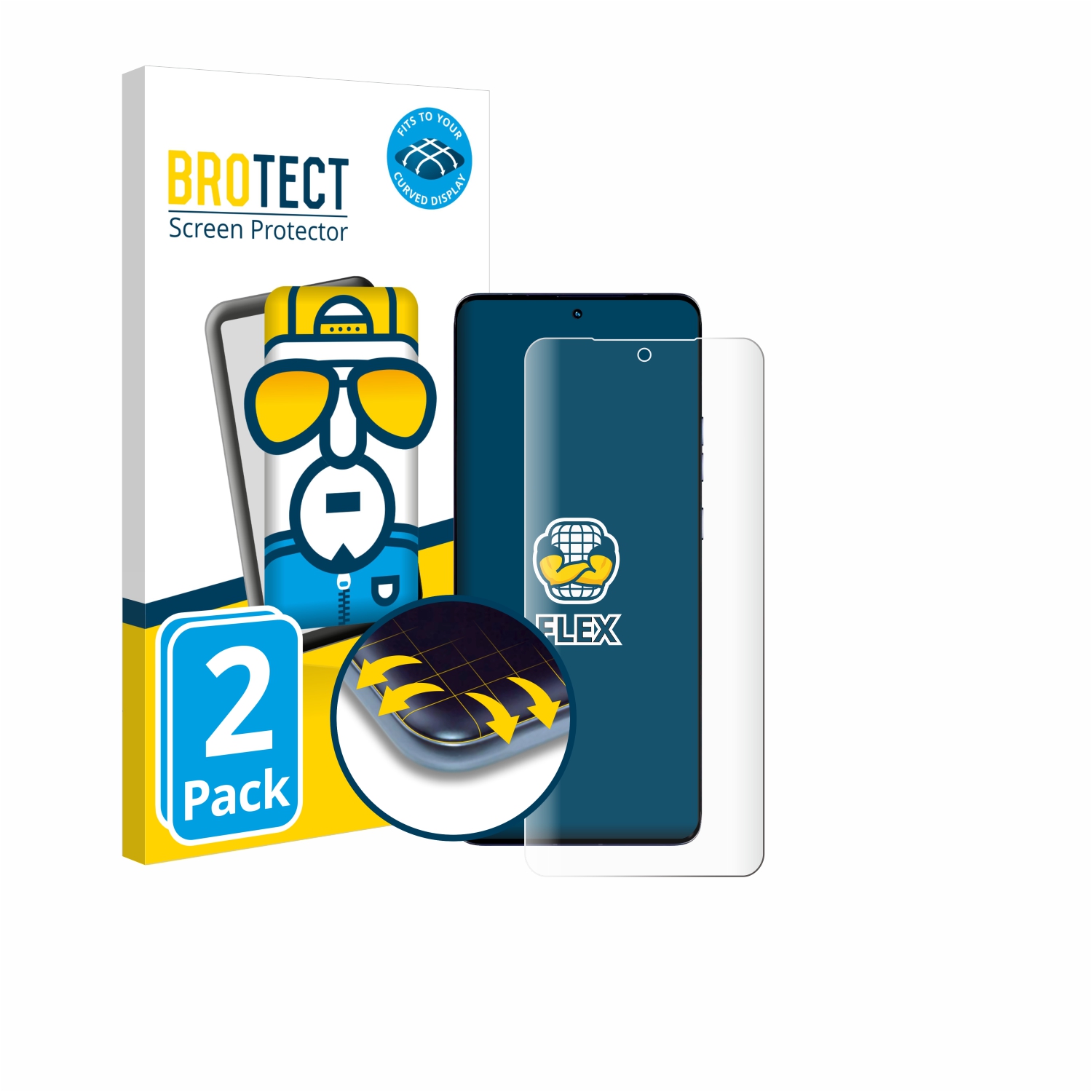 Brotect Pellicola Protettiva Opaca Antiriflesso Per Motorola Edge 20 Pro - 2 Pezzi, Made In Germany - 5