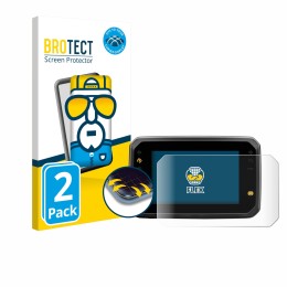 Front side of a product packaging with the brand logo BROTECT. Next to it is the device Honda Hornet CB1000 SP 2025 shown with