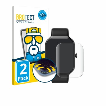 Front side of a product packaging with the brand logo BROTECT. Next to it is the device Motast 2026 1.96