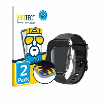 Front side of a product packaging with the brand logo BROTECT. Next to it is the device Gydom IDW28 1.85