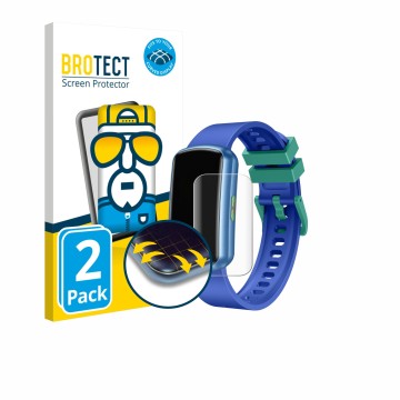 Face avant d’un emballage produit avec le logo de la marque BROTECT. À côté, l’appareil Cantaos Kids Smartwatch 1.47