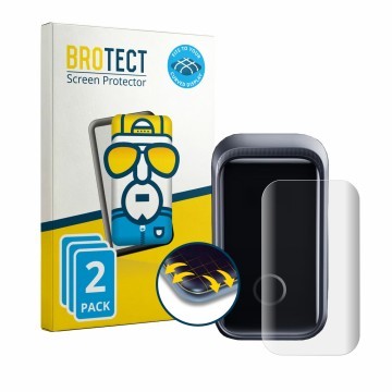 Parte frontal de un envase de producto con el logotipo de la marca BROTECT. Al lado se muestra el dispositivo Anker Prime A268