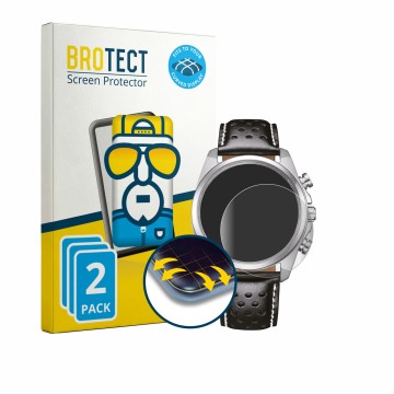 Vorderseite einer Produktverpackung mit dem Markenlogo BROTECT. Daneben ist das Gerät Citizen CA4640-09A mit dem zugehörigen D