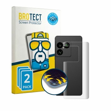 Parte frontale di una confezione del prodotto con il logo del marchio BROTECT. Accanto è raffigurato il dispositivo Sony Xperi