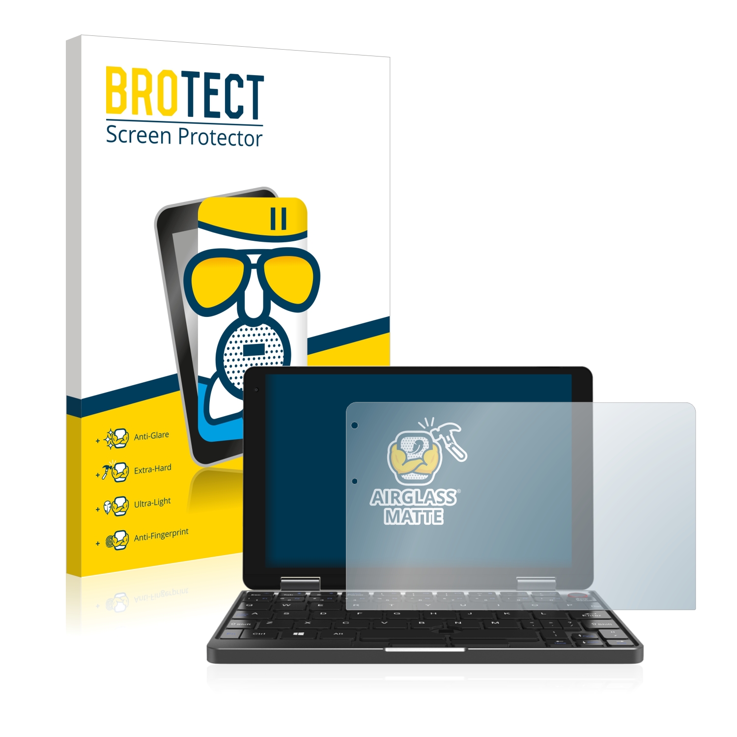 Chuwi upscreen Protector Pantalla para Chuwi MiniBook Anti-Bacterias Pelicula 