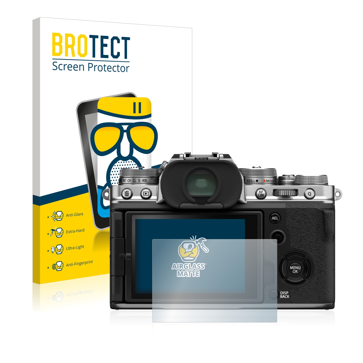 Fujifilm Film Protection Anti-bactérien Mat pour Fujifilm X-T4 