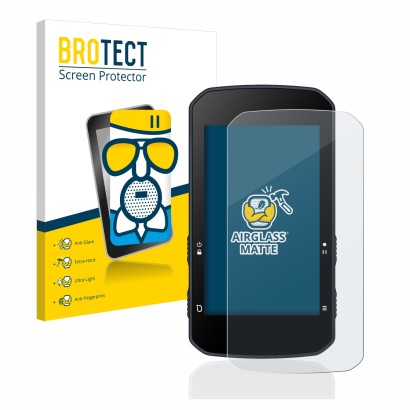 Parte frontale di una confezione del prodotto con il logo del marchio BROTECT. Accanto è raffigurato il dispositivo Bryton Rid