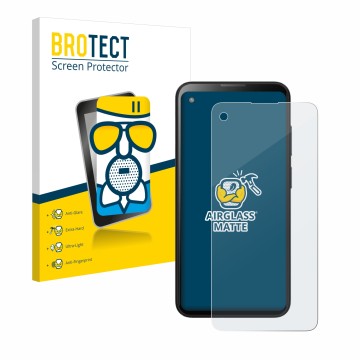 Face avant d’un emballage produit avec le logo de la marque BROTECT. À côté, l’appareil Blackview BL5000 est représenté avec l