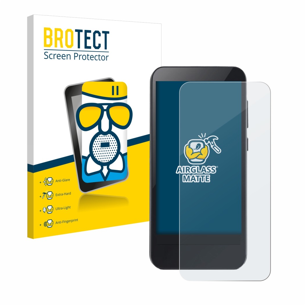 Vorderseite einer Produktverpackung mit dem Markenlogo BROTECT. Daneben ist das Gerät Omnipod 5 mit dem zugehörigen Displaysch