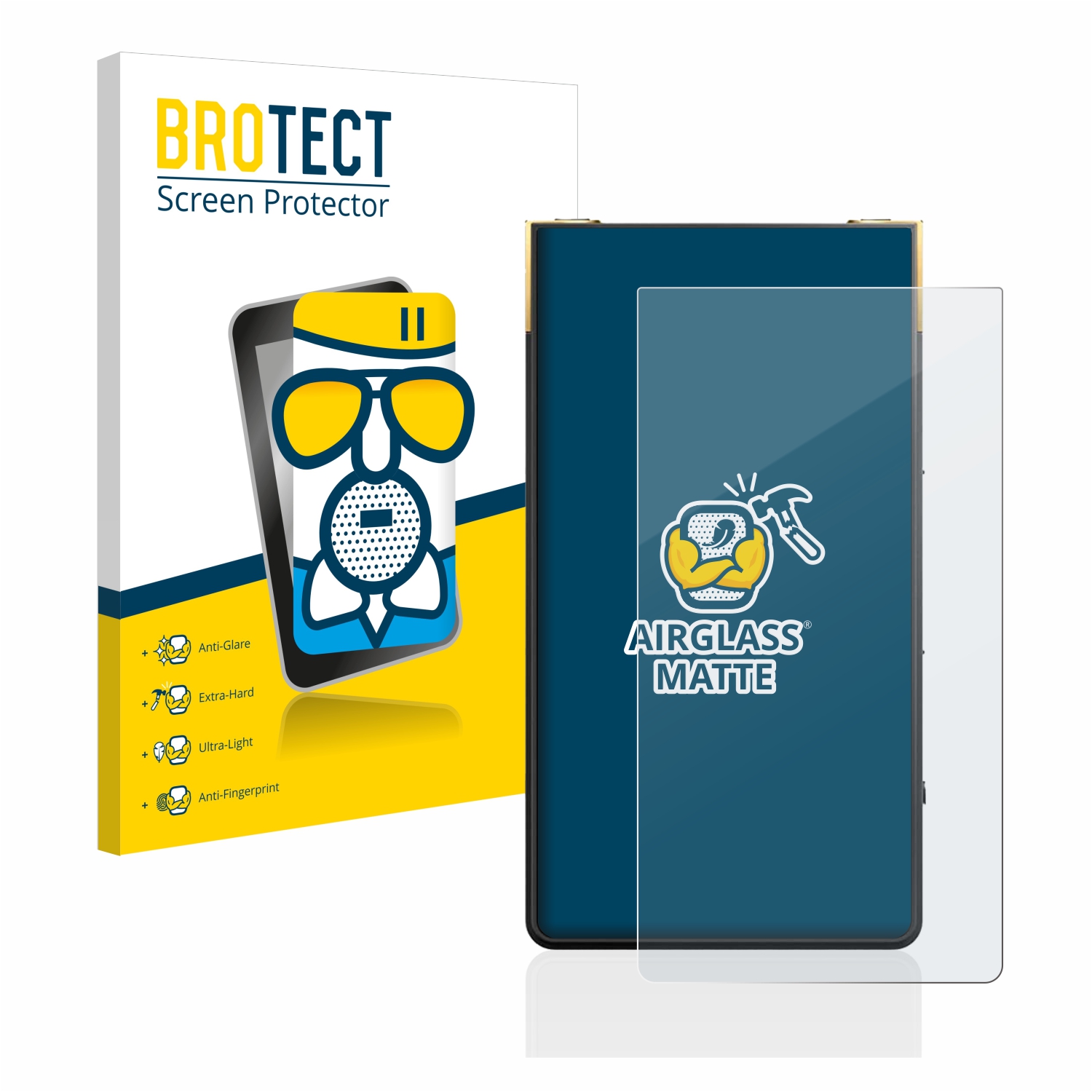BoxWave ClearTouch Crystal ToughShield For Sony Walkman BoxWave Screen Protector For Sony Walkman NW-ZX707 - 9H ToughShield 2-Pack 9H Hardness Screen Film - View #4