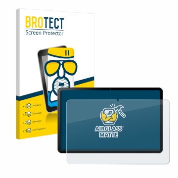 Parte frontal de un envase de producto con el logotipo de la marca BROTECT. Al lado se muestra el dispositivo Doogee T20 Ultra