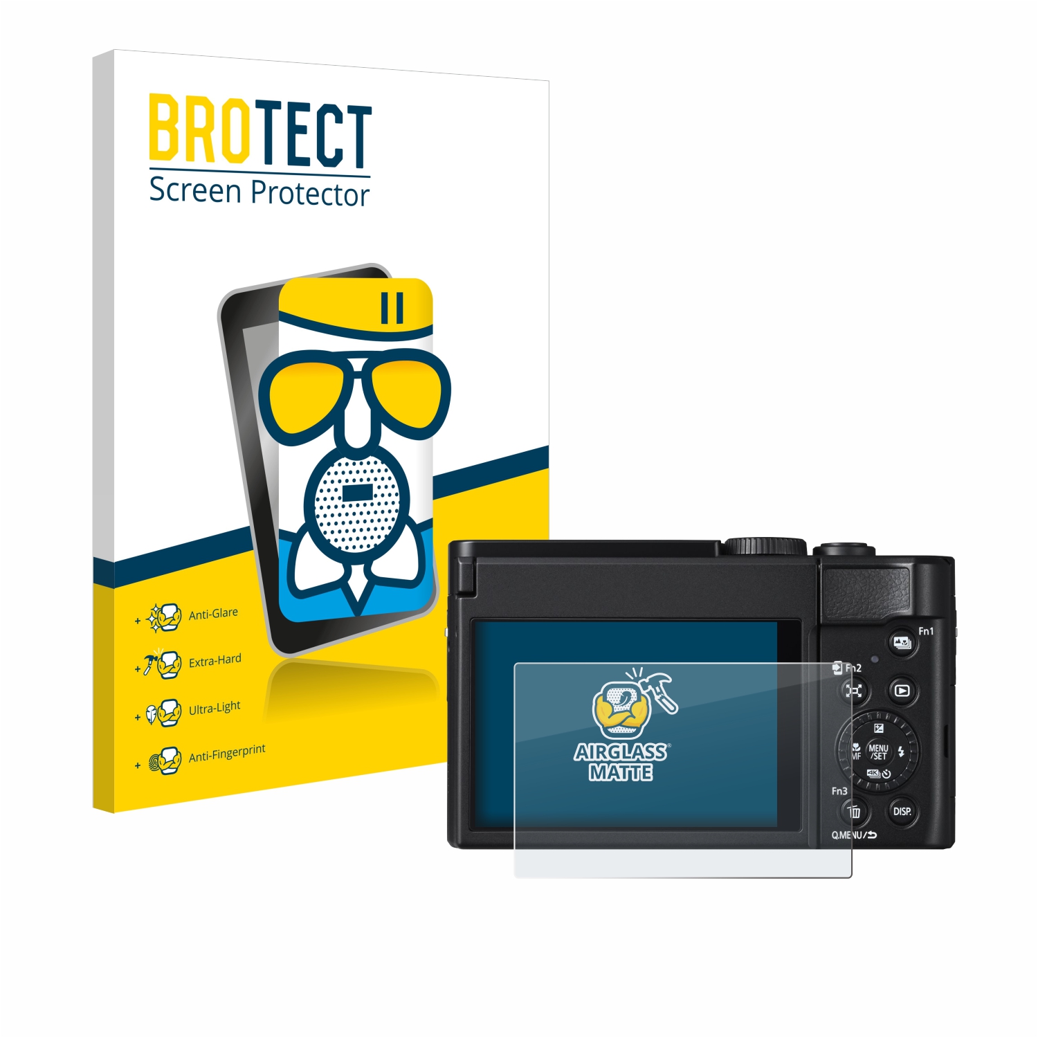 Film Protecteur écran Mat Anti-reflet 9H Pour Midland Bike-Play-Guardian - BROTECT AirGlass - 10
