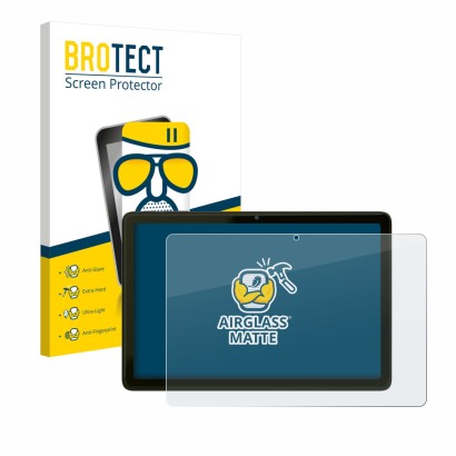 Parte frontale di una confezione del prodotto con il logo del marchio BROTECT. Accanto è raffigurato il dispositivo VALE Table