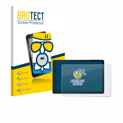 Parte frontale di una confezione del prodotto con il logo del marchio BROTECT. Accanto è raffigurato il dispositivo VALE Table