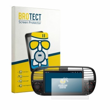 Face avant d’un emballage produit avec le logo de la marque BROTECT. À côté, l’appareil Xtrons IA7250FLBS est représenté avec 