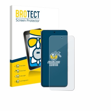 Vorderseite einer Produktverpackung mit dem Markenlogo BROTECT. Daneben ist das Gerät Honor Win RT mit dem zugehörigen Display