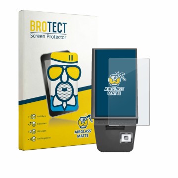 Parte frontale di una confezione del prodotto con il logo del marchio BROTECT. Accanto è raffigurato il dispositivo Pyramid Co