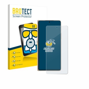 Parte frontale di una confezione del prodotto con il logo del marchio BROTECT. Accanto è raffigurato il dispositivo Honor Magi