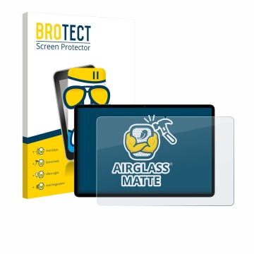 Face avant d’un emballage produit avec le logo de la marque BROTECT. À côté, l’appareil Teclast P50T est représenté avec la pr