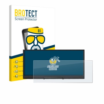 Vorderseite einer Produktverpackung mit dem Markenlogo BROTECT. Daneben ist das Gerät Prechen HD-123 12,3