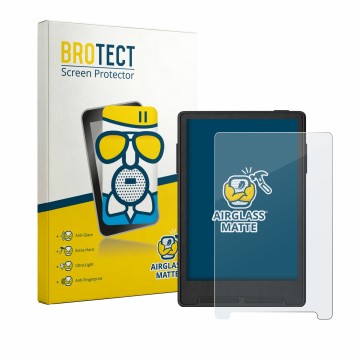 Vorderseite einer Produktverpackung mit dem Markenlogo BROTECT. Daneben ist das Gerät Xteink X3 mit dem zugehörigen Displaysch