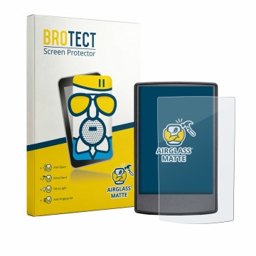 Parte frontal de un envase de producto con el logotipo de la marca BROTECT. Al lado se muestra el dispositivo Engwe Engine Pro