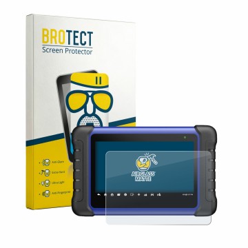Vorderseite einer Produktverpackung mit dem Markenlogo BROTECT. Daneben ist das Gerät Autel MaxiIM IM508S mit dem zugehörigen 