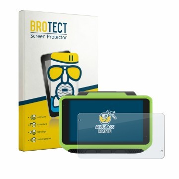 Parte frontale di una confezione del prodotto con il logo del marchio BROTECT. Accanto è raffigurato il dispositivo Zebra WT64