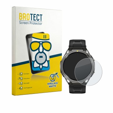 Face avant d’un emballage produit avec le logo de la marque BROTECT. À côté, l’appareil Cubot GT5 est représenté avec la prote