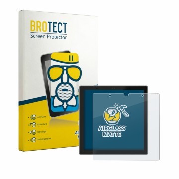 Front side of a product packaging with the brand logo BROTECT. Next to it is the device SONOFF NSPanel Pro Gen 2 shown with th