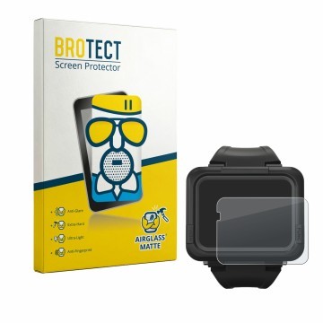 Vorderseite einer Produktverpackung mit dem Markenlogo BROTECT. Daneben ist das Gerät Shearwater Peregrine TX mit dem zugehöri