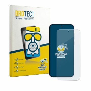Parte frontal de un envase de producto con el logotipo de la marca BROTECT. Al lado se muestra el dispositivo OnePlus Nord CE 