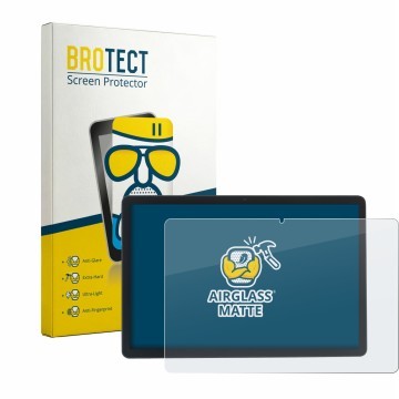 Parte frontale di una confezione del prodotto con il logo del marchio BROTECT. Accanto è raffigurato il dispositivo Acepad A17