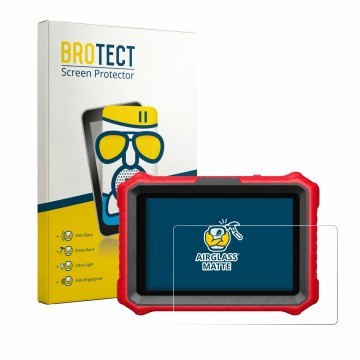 Vorderseite einer Produktverpackung mit dem Markenlogo BROTECT. Daneben ist das Gerät KINGBOLEN K8 Pro mit dem zugehörigen Dis