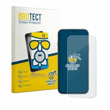Face avant d’un emballage produit avec le logo de la marque BROTECT. À côté, l’appareil Huawei Nova 15 Max est représenté avec