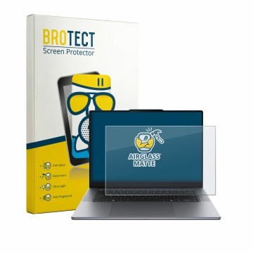 Face avant d’un emballage produit avec le logo de la marque BROTECT. À côté, l’appareil Lenovo Yoga Pro 7i Gen 11 Aura Edition