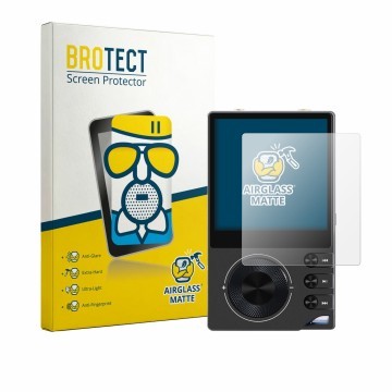 Front side of a product packaging with the brand logo BROTECT. Next to it is the device Surfans F20 Pro shown with the corresp