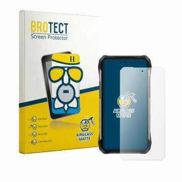 Vorderseite einer Produktverpackung mit dem Markenlogo BROTECT. Daneben ist das Gerät Unihertz 8849 Tank 5 mit dem zugehörigen
