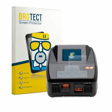 Parte frontale di una confezione del prodotto con il logo del marchio BROTECT. Accanto è raffigurato il dispositivo Spektrum S