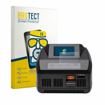Parte frontale di una confezione del prodotto con il logo del marchio BROTECT. Accanto è raffigurato il dispositivo Spektrum S