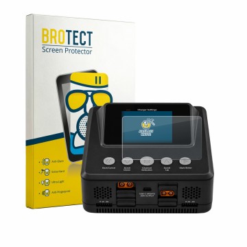 Parte frontale di una confezione del prodotto con il logo del marchio BROTECT. Accanto è raffigurato il dispositivo Spektrum S